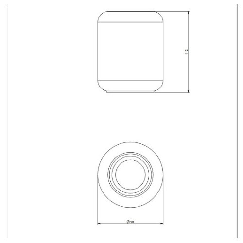 GESSI GOCCIA VASO ENCIMERA BLANCO