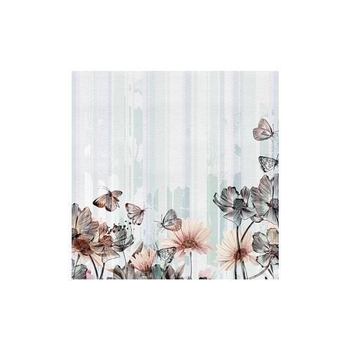 INKIOSTRO SKETCHBOOK FLOWERLINES PAPEL DECORATIVO VINILICO