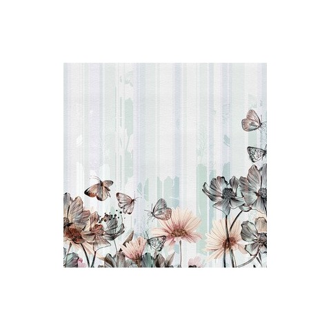 INKIOSTRO SKETCHBOOK FLOWERLINES PAPEL DECORATIVO VINILICO