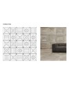 GIACOBAZZI MOSAICO A REVESTIMIENTO MADERA PREACABADA 60X60