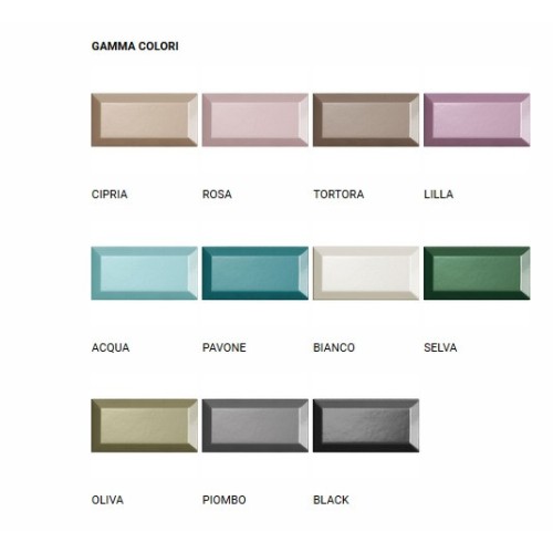 GIACOBAZZI BON TON CERAMICA REVESTIMIENTO 7,5x15 (VARIOS COLORES)