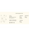ESTILUZ REVOLTA T-3636 LÁMPARA DE TECHO (VARIOS ACABADOS)