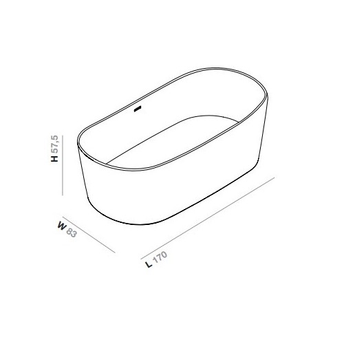 bañera-exenta-inbani-diseño-calidad- terra-ceramica