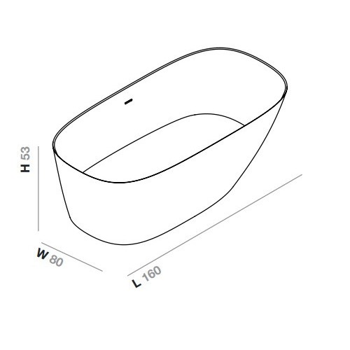 bañera-exenta-inbani-vesta-diseño-calidad- terra-ceramica