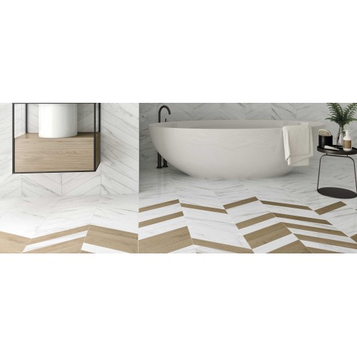 60º Chevron es un porcelánico de la marca Wow | Terracerámica