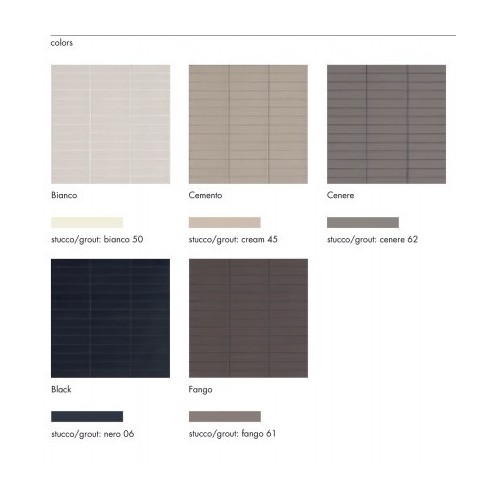 Mosaico de gres porcelanico de la marca Mutina | Terracerámica