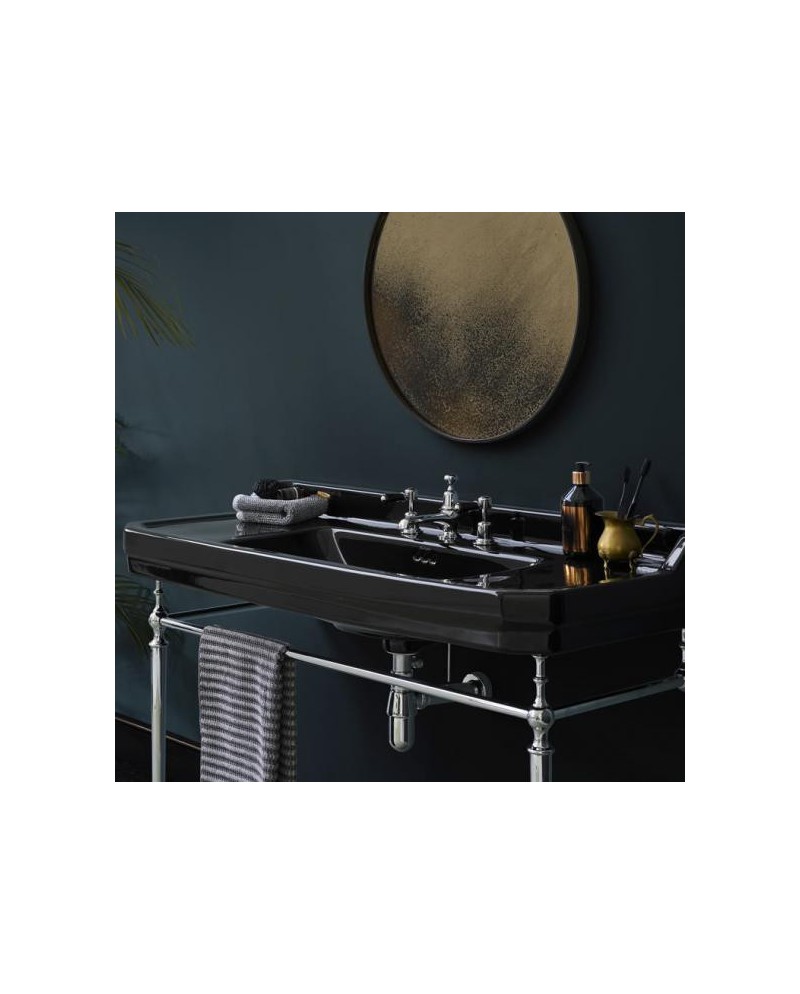 lavabo-burlington-edwardian-soporte-cromo-terra-ceramica lavabo-burlington-edwardian-soporte-cromo-terra-ceramica