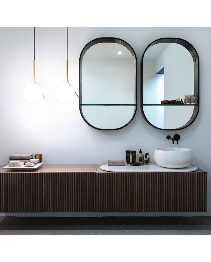 Delfo de Cielo es un mueble de madera con lavabo | Terracerámica Delfo de Cielo es un mueble de madera con lavabo | Terracerámica