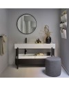 Plinio de Cielo es un lavabo rectangular extragrande | Terracerámica