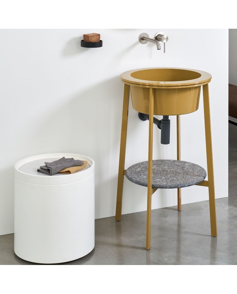 Catino Tondo es un lavabo con estructura de Cielo | Terracerámica Catino Tondo es un lavabo con estructura de Cielo | Terracerámica