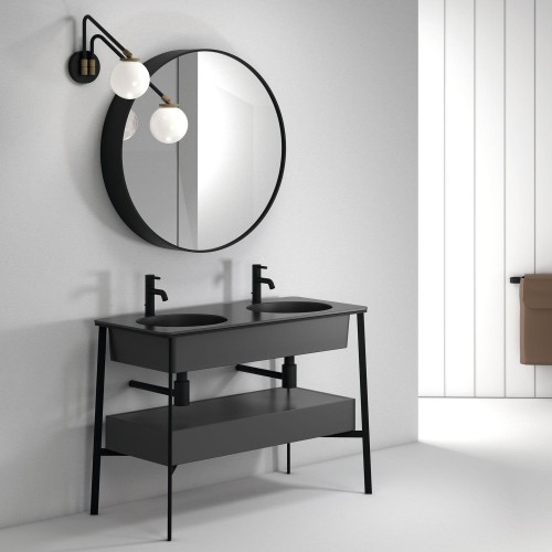 Catino Doppio es un lavabo doble de la marca Cielo | Terracerámica