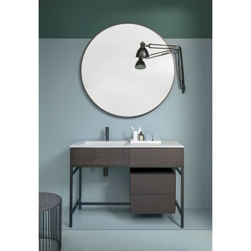 Milano es un mueble con lavabo y cajonera de Cielo | Terracerámica