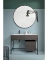 Milano es un mueble con lavabo y cajonera de Cielo | Terracerámica