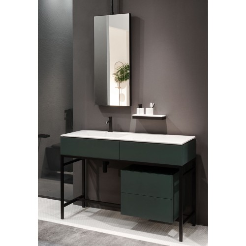 Milano es un mueble con lavabo y cajonera de Cielo | Terracerámica