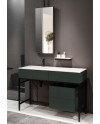 Milano es un mueble con lavabo y cajonera de Cielo | Terracerámica