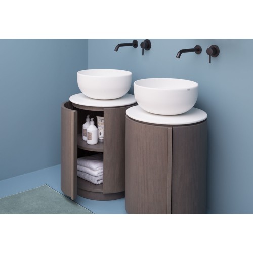 Tiberino de Cielo es un mueble contenedor con lavabo | Terracerámica
