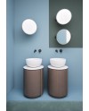 Tiberino de Cielo es un mueble contenedor con lavabo | Terracerámica