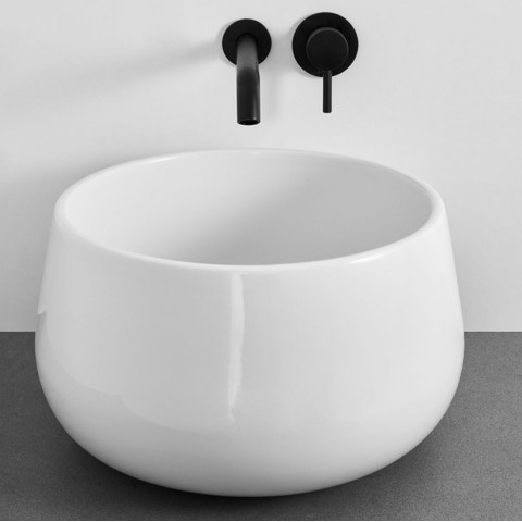 Tina de Cielo es un lavabo cerámico de colores | Terracerámica