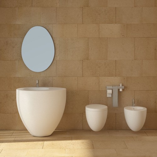 Le Gaire de Cielo es un lavabo freestanding de colores | Terracerámica