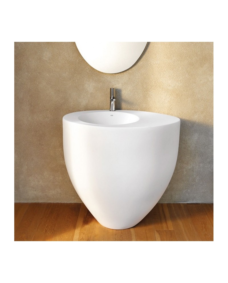 Le Gaire de Cielo es un lavabo freestanding de colores | Terracerámica Le Gaire de Cielo es un lavabo freestanding de colores | Terracerámica