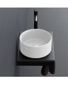 Shui Comfort de Cielo es un lavabo redondo de apoyo | Terracerámica