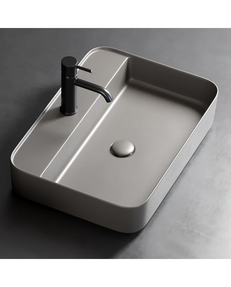 Shui Comfort es un lavabo de colores de la marca Cielo | Terracerámica Shui Comfort es un lavabo de colores de la marca Cielo | Terracerámica