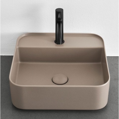 Shui Comfort es un lavabo cuadrado de colores de Cielo | Terracerámica