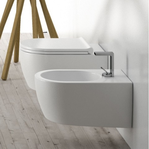 Smile es un bidet cerámico de colores de Cielo | Terracerámica