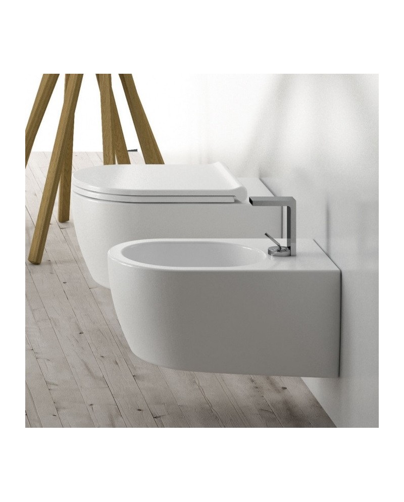 Smile es un bidet cerámico de colores de Cielo | Terracerámica Smile es un bidet cerámico de colores de Cielo | Terracerámica