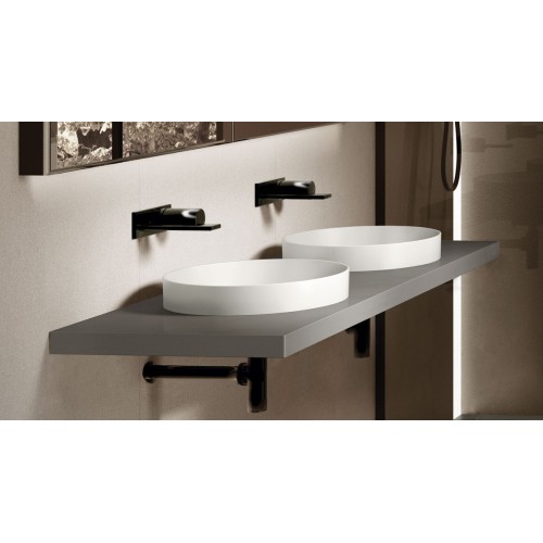 Enjoy es un lavabo semi encastrado de colores de Cielo | Terracerámica
