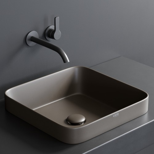 Enjoy es un lavabo encastrado de colores de Cielo | Terracerámica