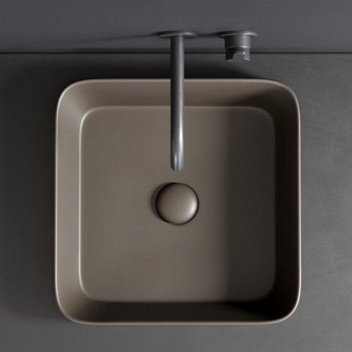 Enjoy es un lavabo encastrado de colores de Cielo | Terracerámica