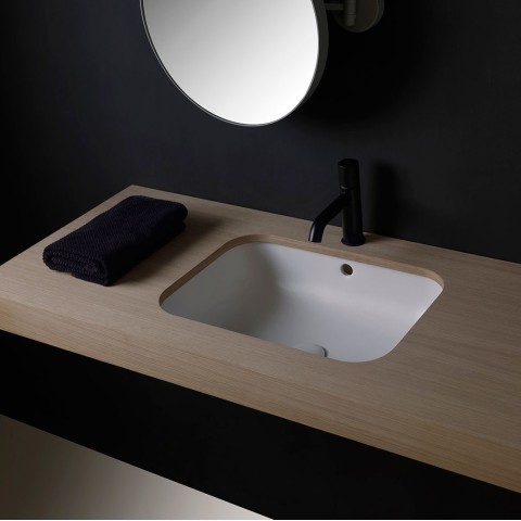 Enjoy es un lavabo bajo encimera de colores de Cielo | Terracerámica