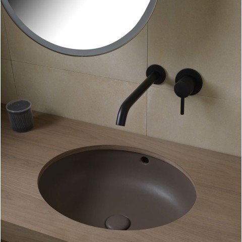 Enjoy es un lavabo bajo encimera de colores de Cielo | Terracerámica