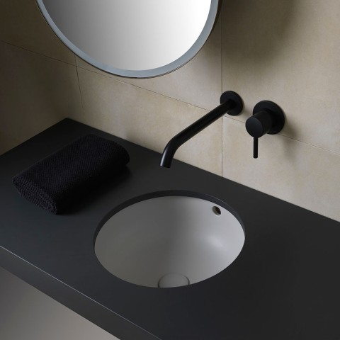 Enjoy es un lavabo bajo encimera de colores de Cielo | Terracerámica