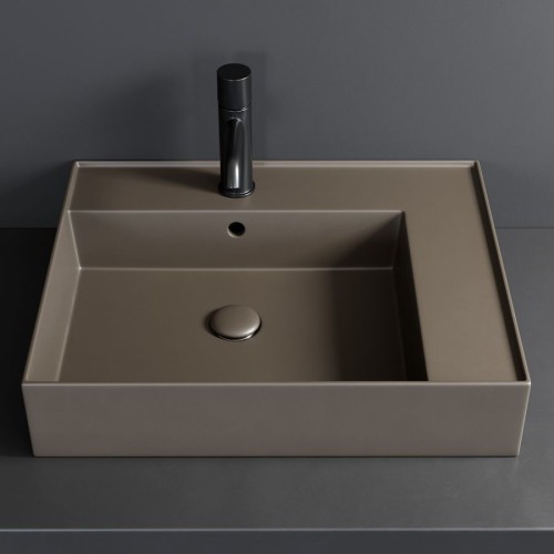 Enjoy es un lavabo rectangular en colores de Cielo | Terracerámica