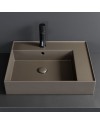 Enjoy es un lavabo rectangular en colores de Cielo | Terracerámica
