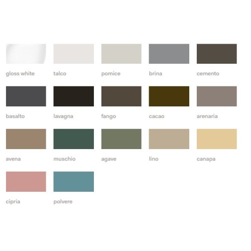 Enjoy es un lavabo rectangular en colores de Cielo | Terracerámica