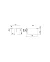 treemme-5mm-grifo-lavabo-empotrado-170mm-inox-terra-ceramica-tap-monomando