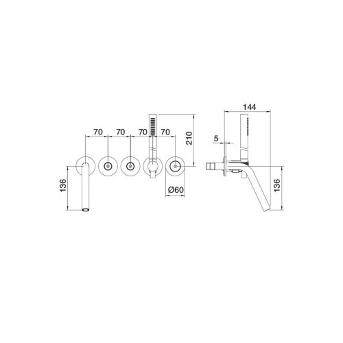 treemme-22mm-grifo-bañera-empotrado-inox-terra-ceramica-tap