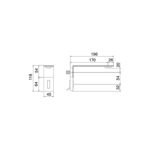 treemme-5mm-grifo-lavabo-electrónico-empotrado-170mm-inox-terra-ceramica-tap