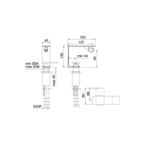 treemme-5mm-grifo-bidé-inox-terra-ceramica-tap-monomando