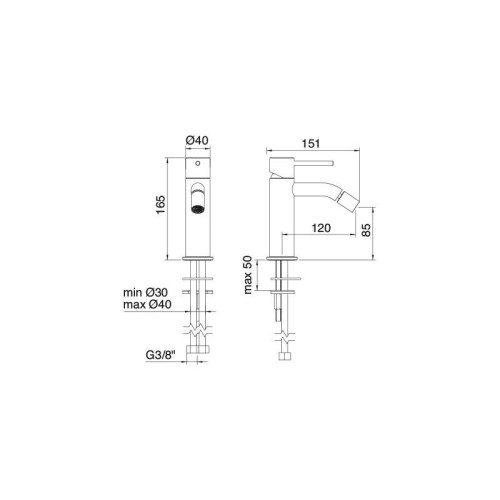 treemme-40mm-grifo-monomando-bidé-terra-ceramica-tap