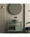 Nic Ovvio es un lavabo sobre encimera en colores | Terracerámica