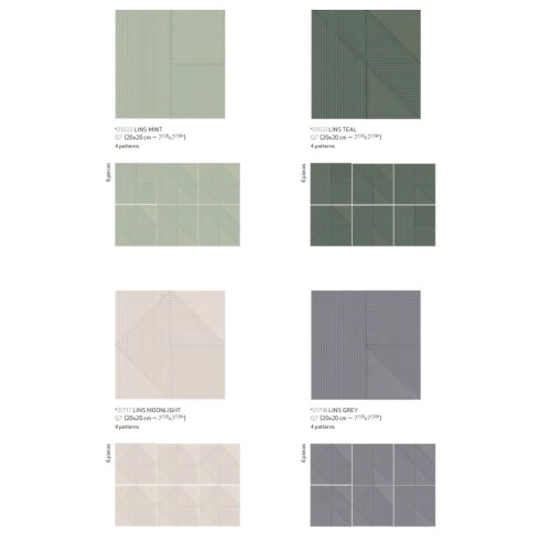 LINS by YONOH es un revestimiento de la marca Harmony | Terracerámica