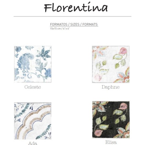 Florentina Decor es un azulejo de Nandatiles | Terracerámica