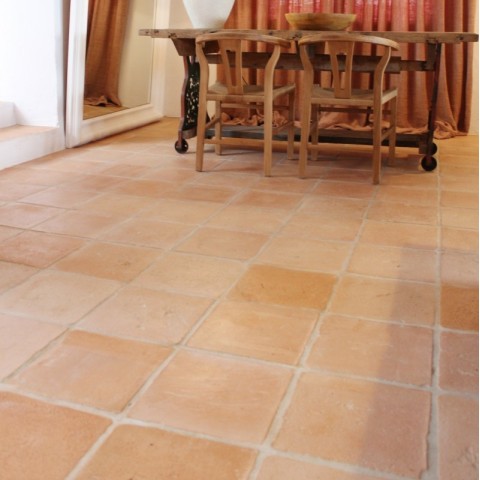Baldosas en terracota natural hechas a mano | Terracerámica