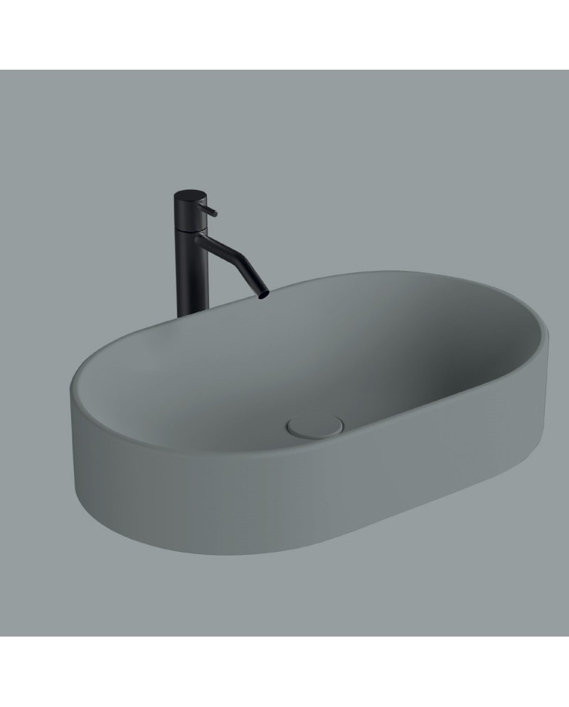 Pin es un lavabo sobrencimera en cerámica de Nic | Terracerámica