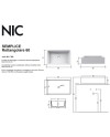 Lavabos de la marca Nic, colección SEMPLICE | Terracerámica