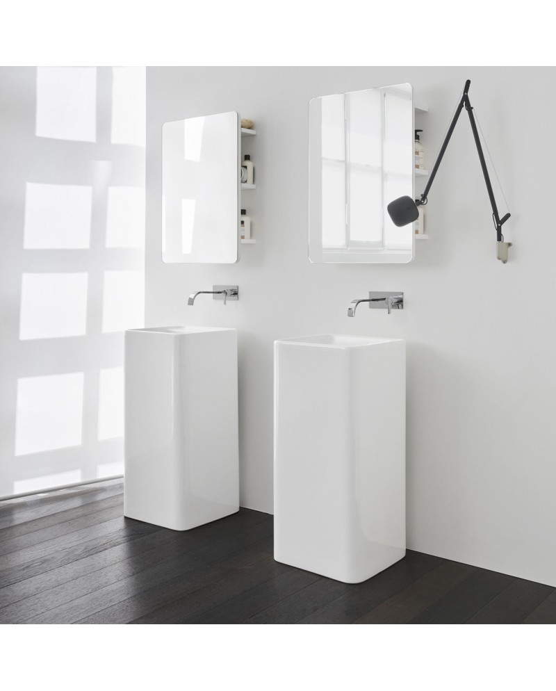 Semplice es un lavabo exento de Nic en colores | Terracerámica Semplice es un lavabo exento de Nic en colores | Terracerámica